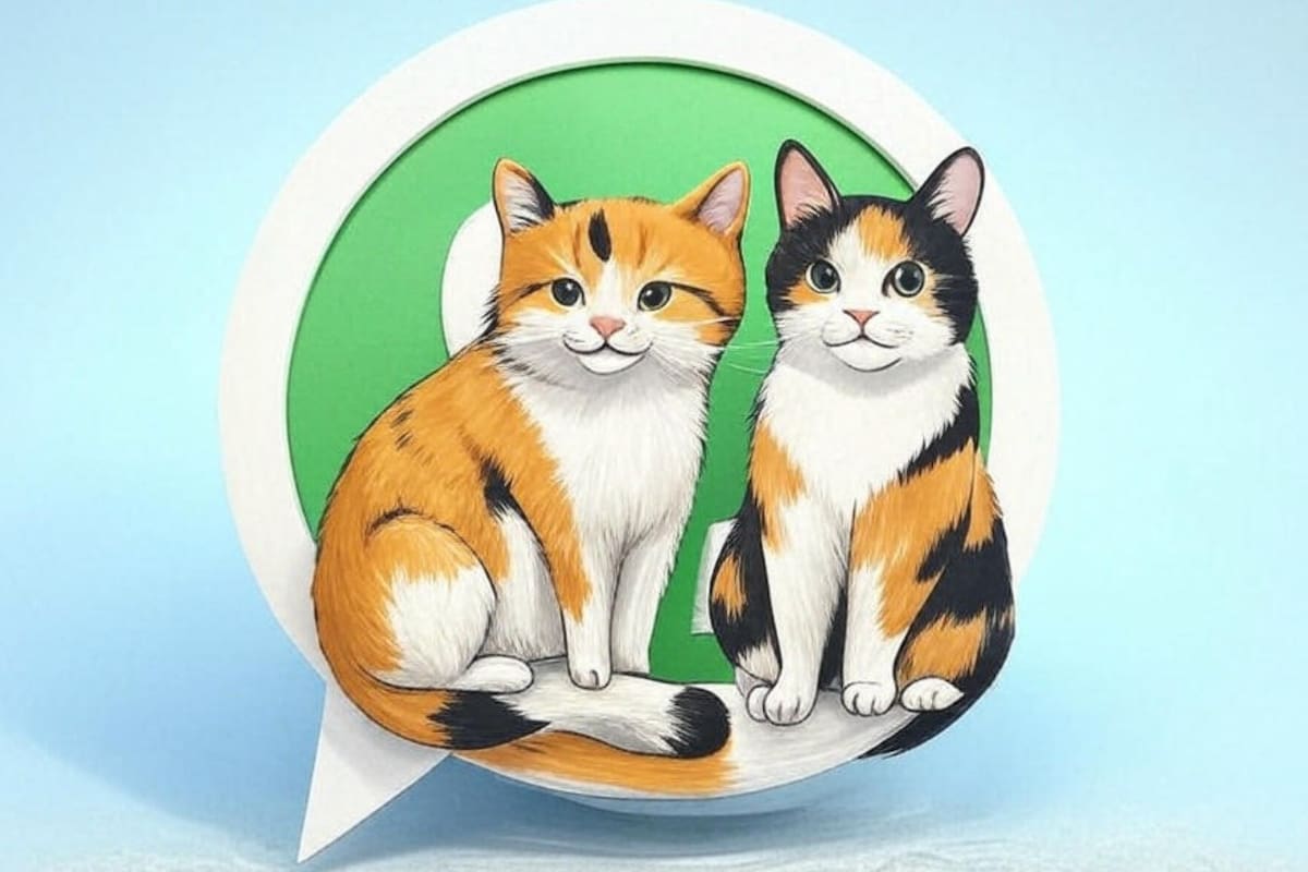Cómo configurar el "modo gato cálico" en WhatsApp