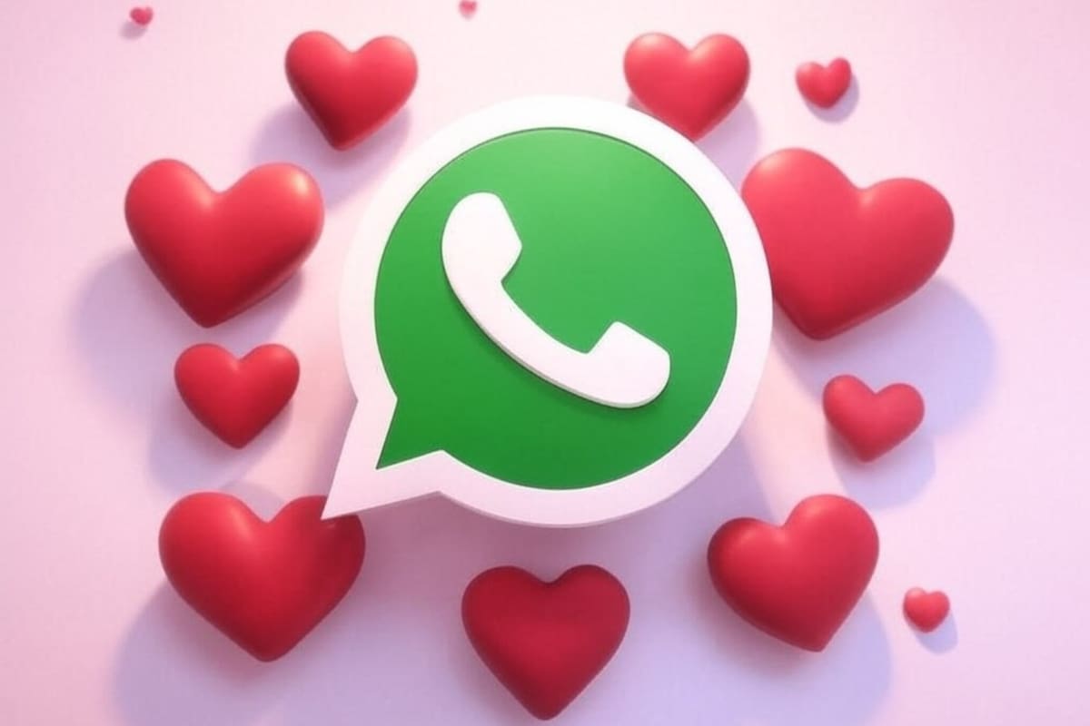 Cómo configurar el "modo San Valentín" en WhatsApp