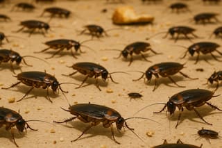 Esta es la mejor forma de sacar las cucarachas plaga de la cocina