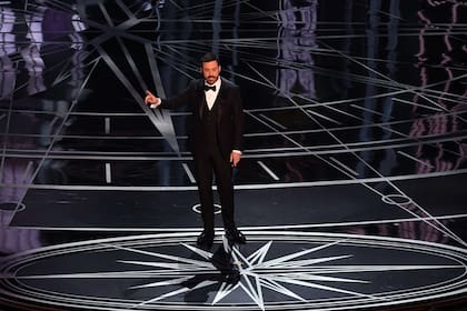 Como de costumbre, Jimmy Kimmel fue muy sarcástico en sus discursos