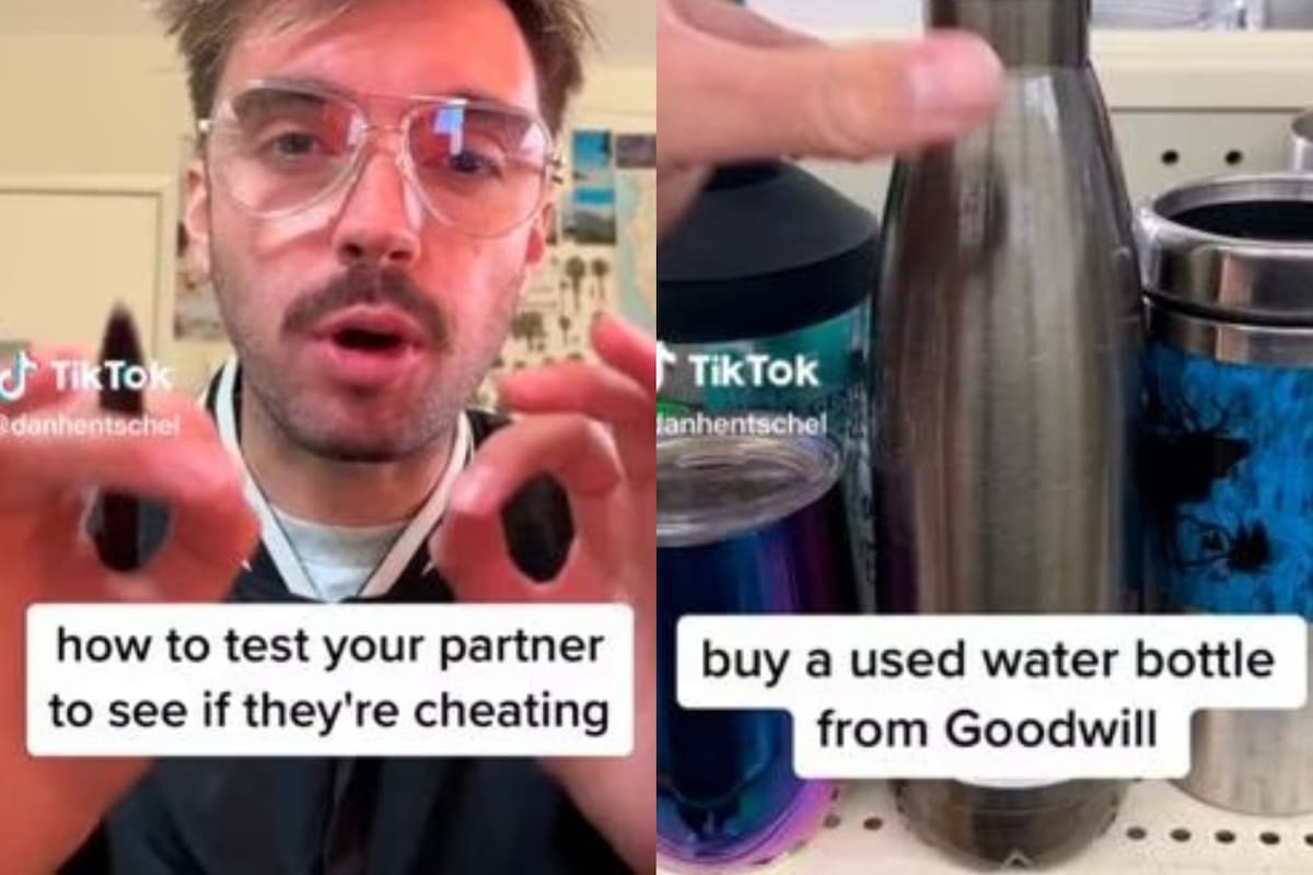 ¿Cómo descubrir que tu pareja te está siendo infiel? Este test viral de TikTok te lo demuestra (@danhentschel / TikTok)