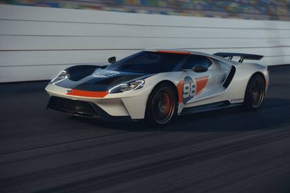 Como en el ’66. Los colores y el diseño de esta edición homenaje son similares a los de las 24 Horas de Daytona