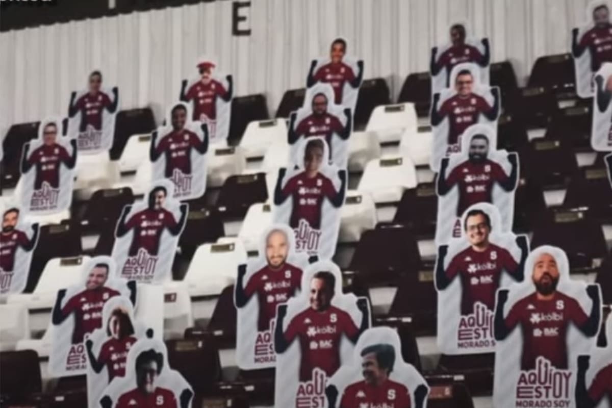 Como en la Bundesliga, algunos clubes de Costa Rica generaron ingresos con las "entradas virtuales" que pagaron los hinchas para aparecer en las tribunas con sus siluetas