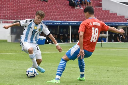 Como en la primera etapa, la Argentina igualó ante Paraguay en el Sudamericano Sub 17