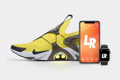 Como en las Adapt BB, las Nike Adapt Huaraches se pueden controlar desde un iPhone, y suma una app para Apple Watch