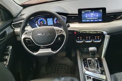 Como en todos los modelos de BAIC, la calidad de materiales del interior es para destacar
