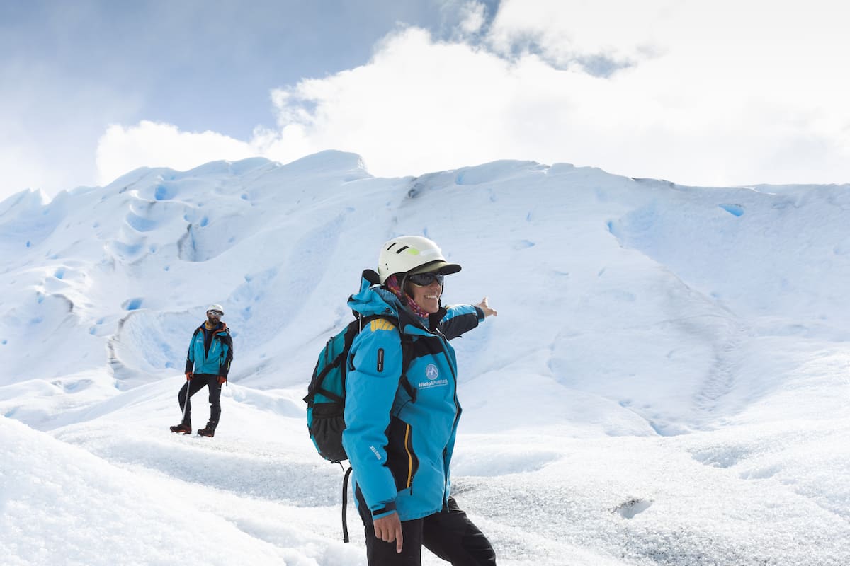Cómo es la experiencia de caminar sobre el glaciar Perito Moreno