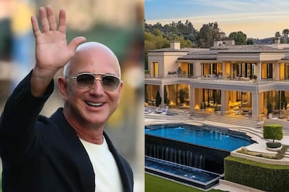 Cómo es la mansión lujosa de Jeff Bezos en California
