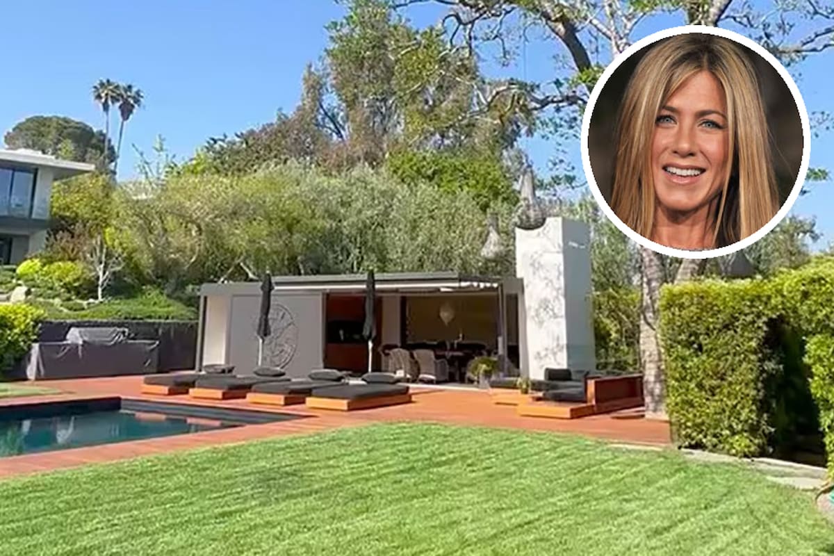 Cómo es la millonaria mansión de Jennifer Aniston