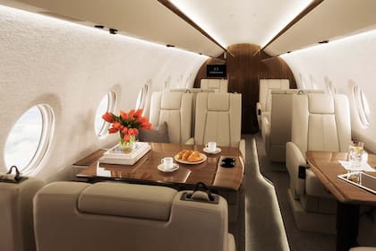 Cómo es por dentro del nuevo avión privado de Shakira
