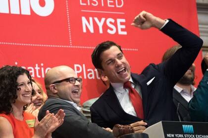 Como es usual, Jeff presenció en persona cómo Twilio salió a la Bolsa de Nueva York