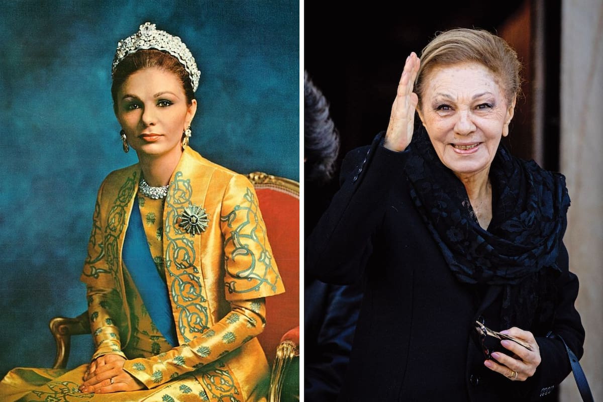 Como esposa del último Sha de Irán, Farah Diba Pahlaví llegó a ser Emperatriz de ese país, pero la revolución islámica de 1979 la obligó a huir del país con su familia y desde entonces vivió un exilio de 46 años