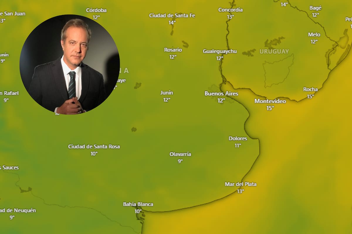 Cómo estará el clima esta semana en el AMBA, según Diego Angeli