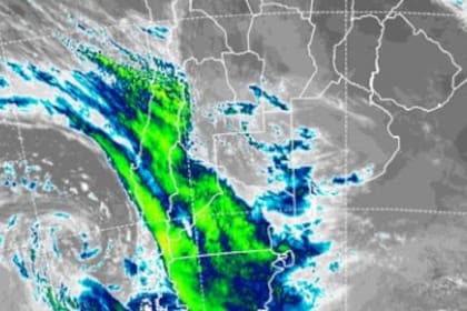Cómo estará el clima este fin de semana largo (Foto: Captura Servicio Meteorológico Nacional)