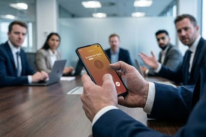 Cómo evitar las llamadas spam (imagen ilustrativa generada con IA)