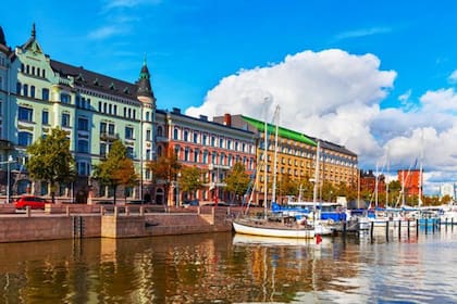 Una imagen de Helsinki, la capital de Finlandia