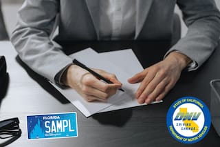 La matrícula de California que busca aprobación del DMV: casi 50.000 conductores la pidieron