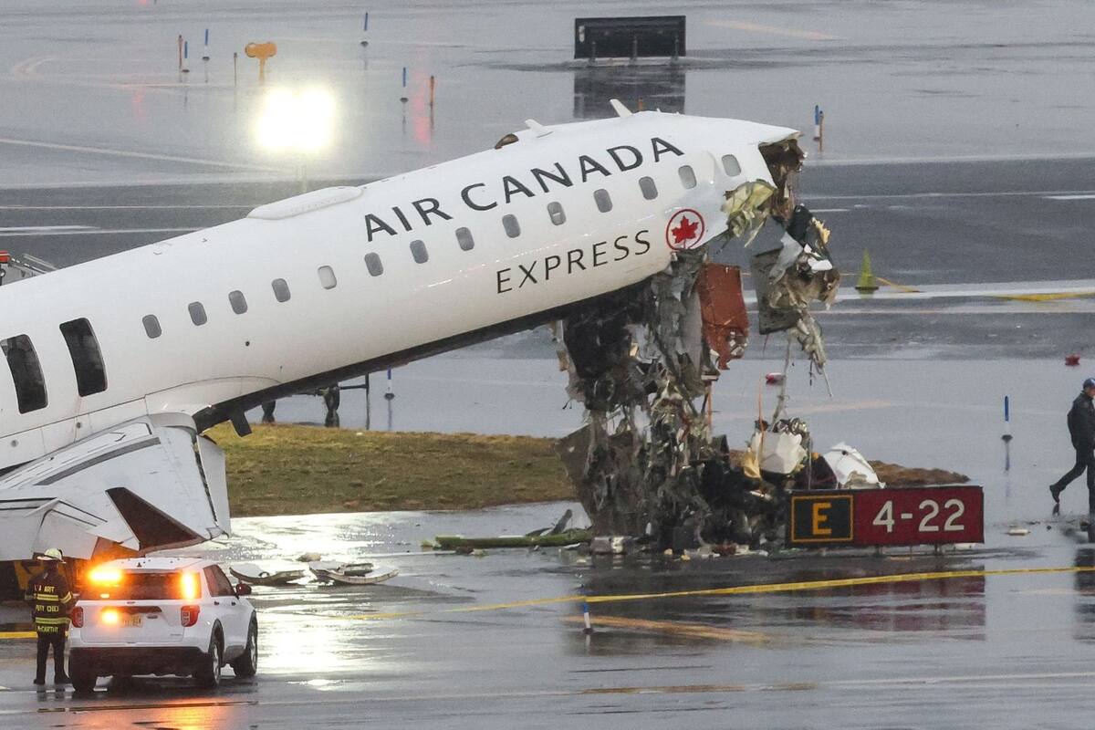 Cómo fue el accidente aéreo en la aeropuerto de La Guardia en Nueva York.