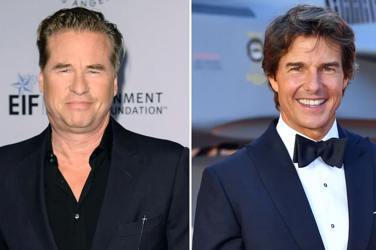 Cómo fue el emotivo reencuentro de Tom Cruise con Val Kilmer, 30 años después del éxito de Top Gun: “Me puse a llorar”