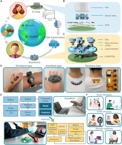 Cómo funciona Scentronic, el sistema que permite transmitir olores y sabores a distancia