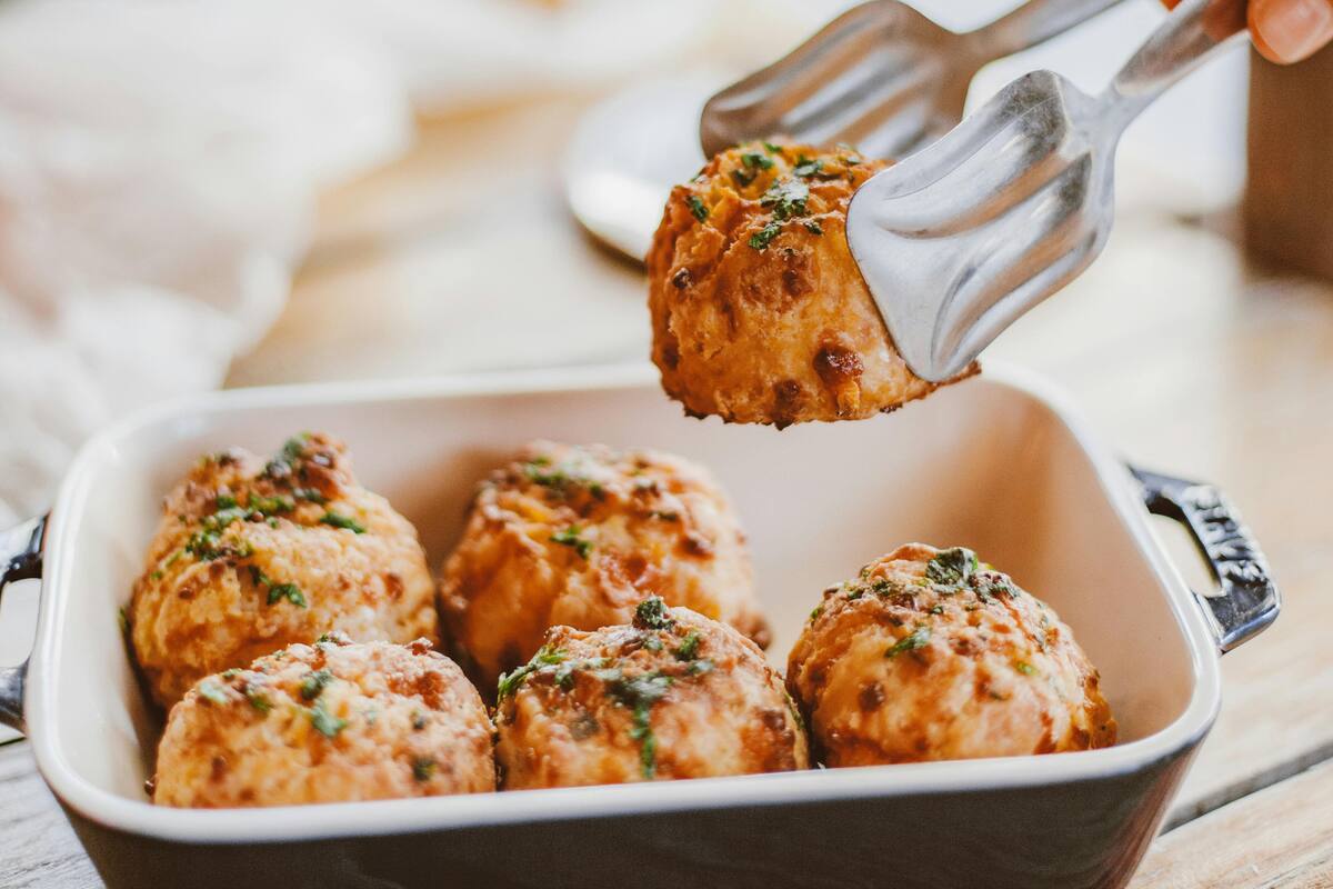Cómo hacer croquetas de arroz sin harina ni fritura
