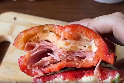 Cómo hacer el sándwich de morrón que se volvió tendencia en las redes