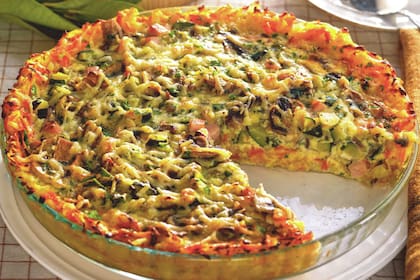 Cómo hacer la tarta de verduras sin harina