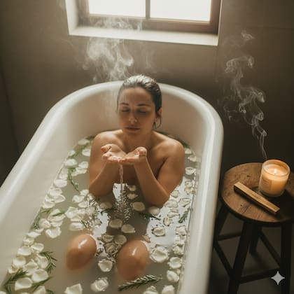 Cómo hacer un baño de descarga y activación para la claridad mental en el portal 1/1