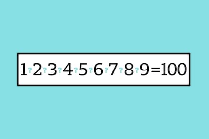 ¿Cómo hacés para alcanzar ese resultado en tres operaciones? No podés alterar el orden de los números