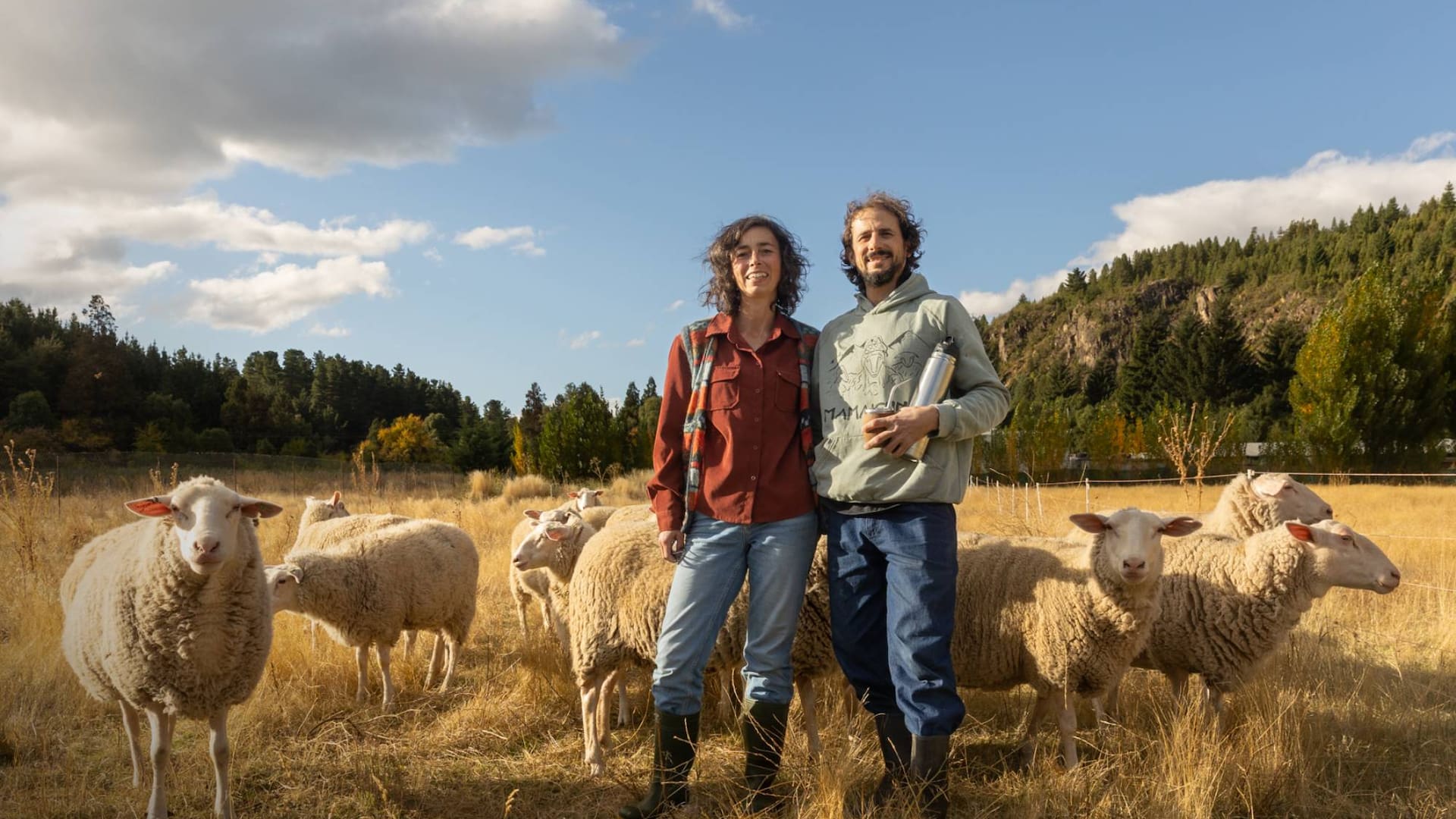 “Como holandesa, sabía comer queso”, dice Irene Post. Junto a su marido Richard Todd se perfeccionaron en la elaboración de quesos con leche de oveja.