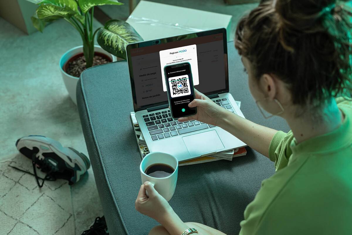 Como los usuarios tienen sus datos pre-cargados, con el nuevo botón de pago de MODO es posible pagar en un solo click con swipe.