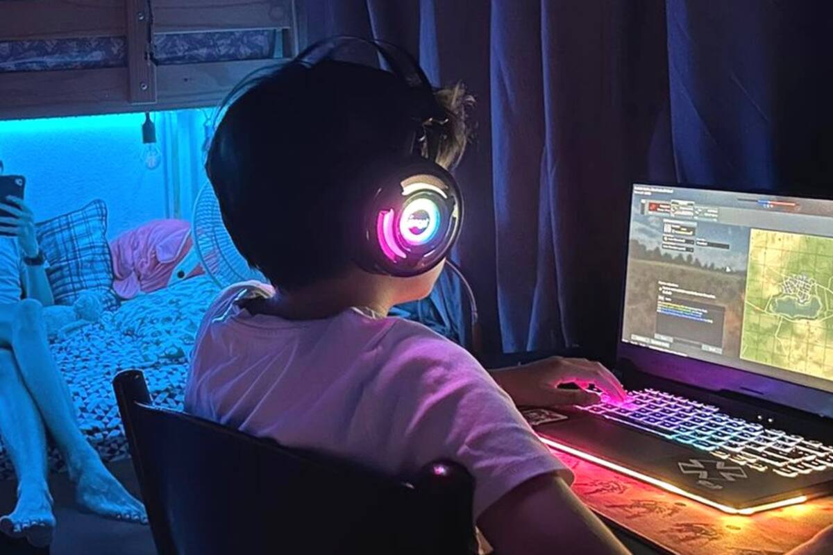 Como muchos niños, los hijos de Nara Ward adoran los videojuegos.