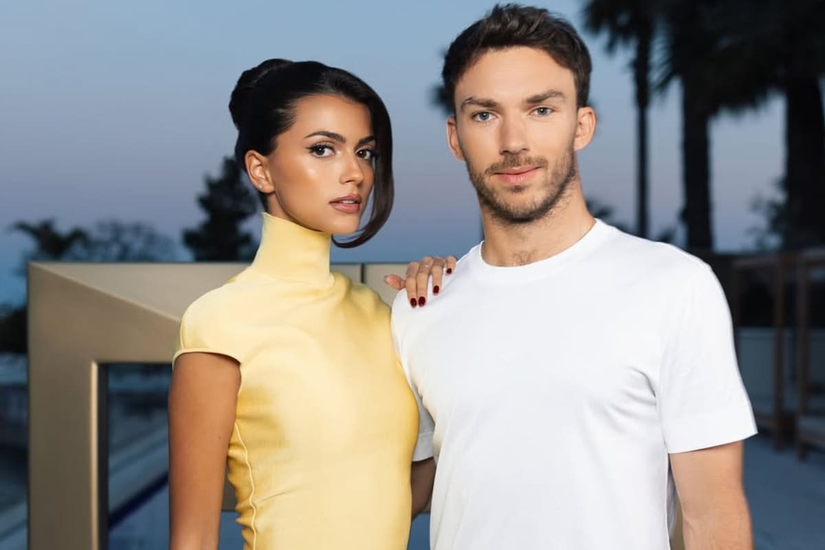 Cómo nació el amor entre Pierre Gasly y Francisca Cerqueira Gomes