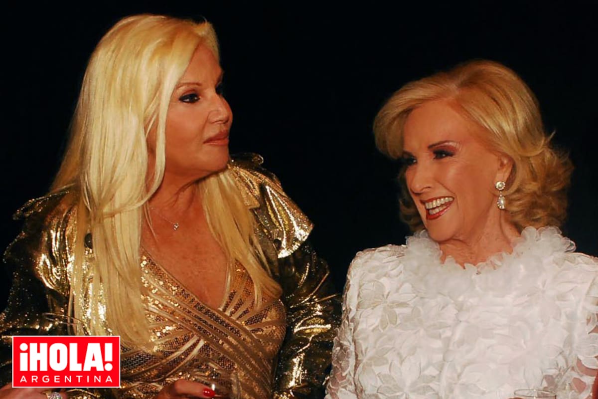 Como no podía ser de otra manera, Susana y Mirtha, íntimas amigas, estuvieron juntas en la gran noche de ¡HOLA! Argentina.
