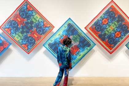 Como parte de la muestra Arrecife para Vestir, de Gaspar Libedinsky en Praxis, se diseñó un piyama que puede ser usado para salir a la calle