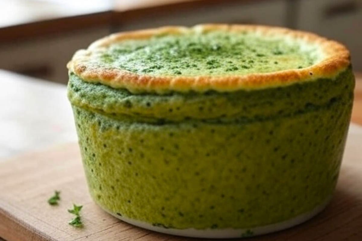 Cómo preparar el soufflé de espinaca en 25 minutos y salir del apuro en la cena o el almuerzo