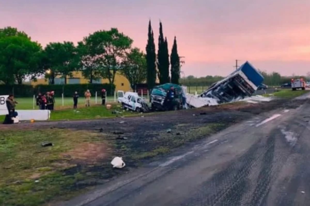 Cómo quedaron los vehículos después del accidente - UNO Entre Ríos