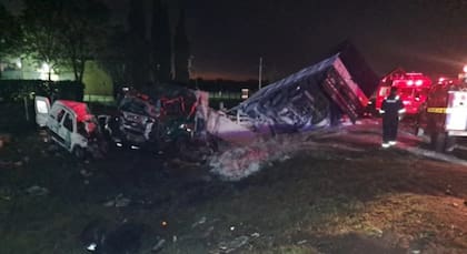 Cómo quedaron los vehículos después del accidente - UNO Entre Ríos