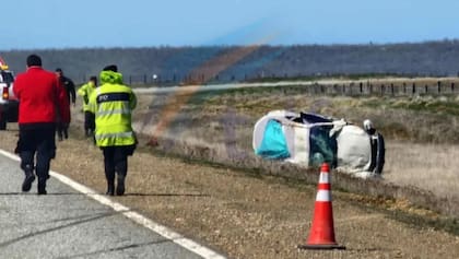 Como quedó el auto tras el accidente - Actualidad TDF