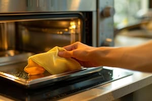 Cómo realizar este truco para dejar el horno impecable