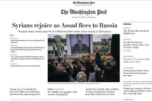 Cómo reflejaron los medios del derrocamiento de Bashar al-Assad