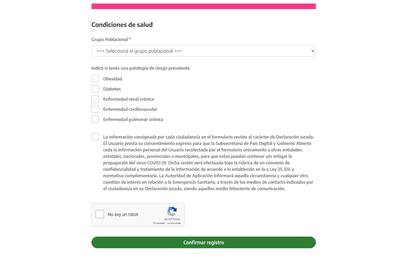 Cómo sacar turno para la vacuna contra el coronavirus en Jujuy