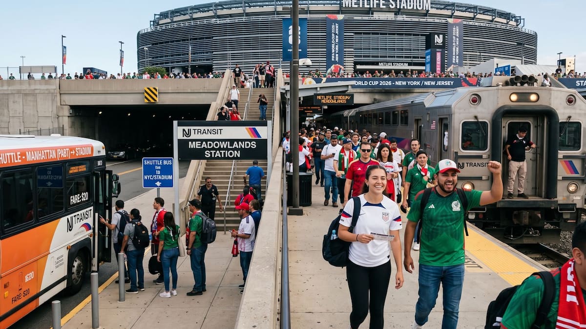 Cómo llegar al Mundial 2026 en Nueva York: metro, trenes y shuttles a US$20 desde Manhattan
