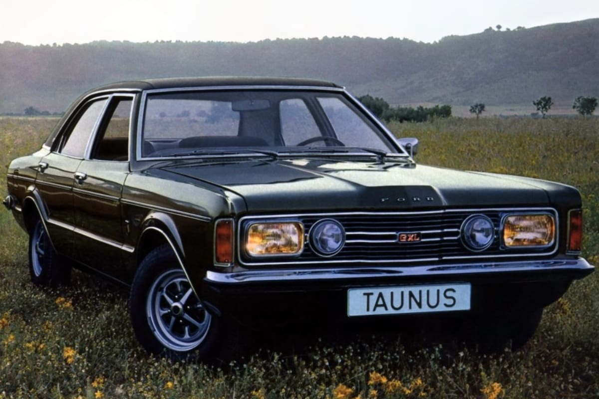 Cómo se podría ver un Ford Taunus modelo 2025, según la IA (fuente: Autoweb)