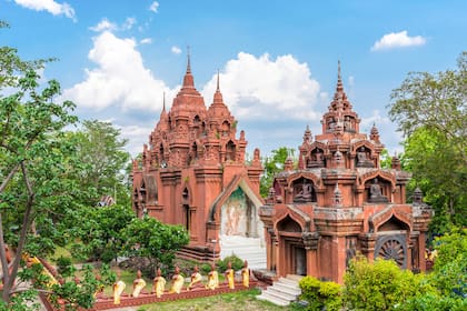 Como si las ruinas de Buriram no fueran suficiente atractivo, este año las visitan por motivos deportivos