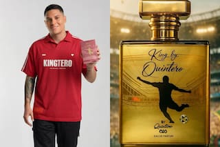 Juanfer Quintero lanzó sus perfumes: a qué huelen las fragancias del colombiano de River
