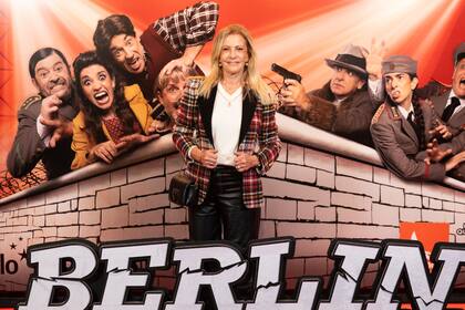 Como suele ocurrir con cada estreno teatral, Susana Roccasalvo también dio el presente