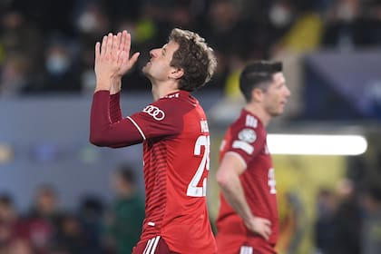 Como Thomas Muller, todo Bayern Munich sintió frustración porque no encontró el rumbo en el partido con Villarreal