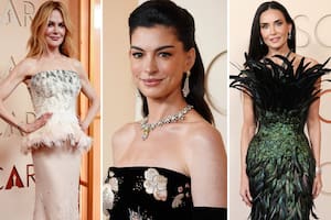 Como todos los años, la alfombra roja de los Oscar fue puro glamour