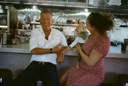 Como un vecino más; Bruce Springsteen en el restaurante Roberto's Freehold Grill, en Nueva Jersey